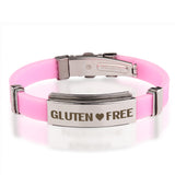 Official GLUTEN ❤ FREE Stainless Steel Bracelets