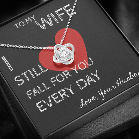 To my wife - I still fall for you