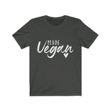 Made Vegan - Unisex Jersey Short Sleeve Tee