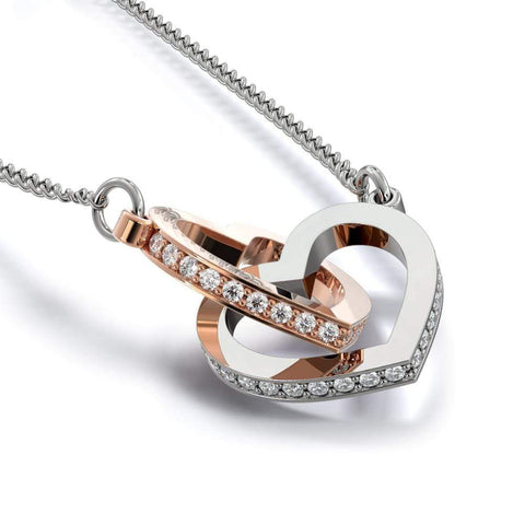 To My Love Forever - Interlocking Heart Necklace