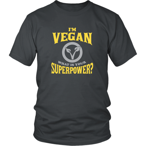 Official VEGAN Superpower Shirt