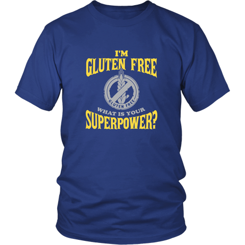 Official GLUTEN FREE Superpower Shirt